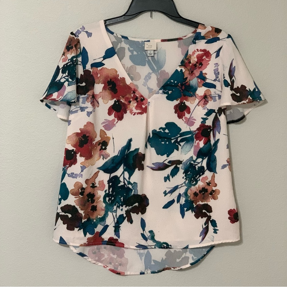 Floral Blouse-a new day